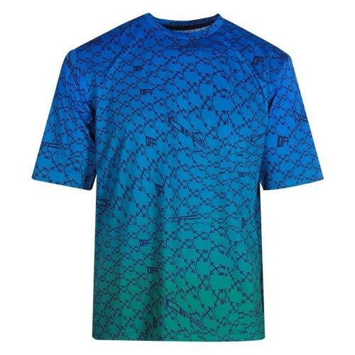 Front - Off White Unisex Adult All-Over Print Sports T-Shirt