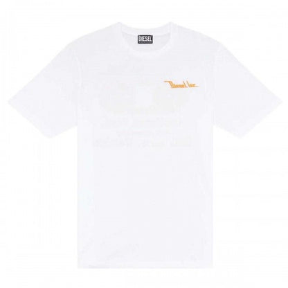 Front - Diesel Unisex Adult Northen Fed Logo Back Print T-Shirt