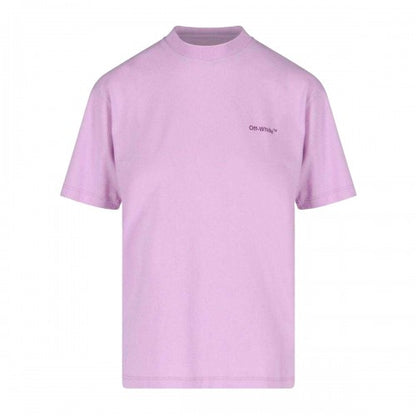 Front - Off-White Unisex Adult Diag Logo Regular T-Shirt