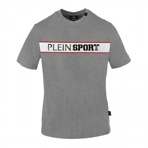Front - Plein Sport Mens Panel Logo T-Shirt