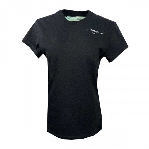 Front - Off-White Womens/Ladies Logo T-Shirt