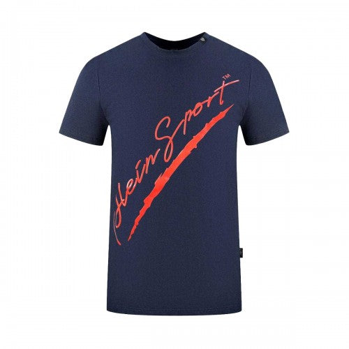 Front - Plein Sport Mens Signature T-Shirt
