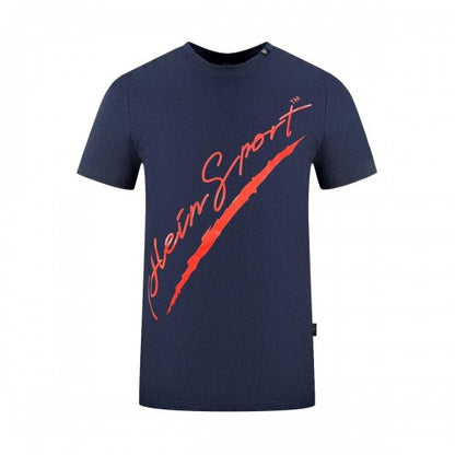 Front - Plein Sport Mens Signature T-Shirt