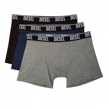 Front - Diesel Mens Umbx-Sebastian Boxer Shorts (Pack of 3)