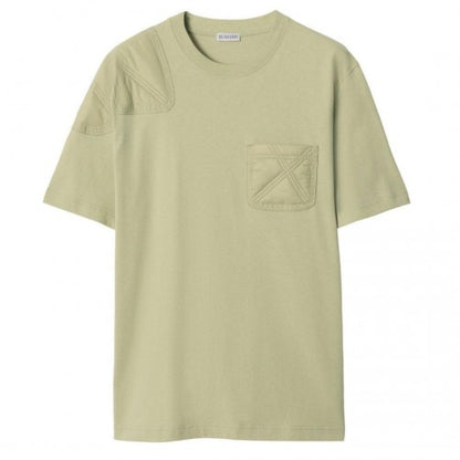 Front - Burberry Unisex Adult Panelled Jersey T-Shirt