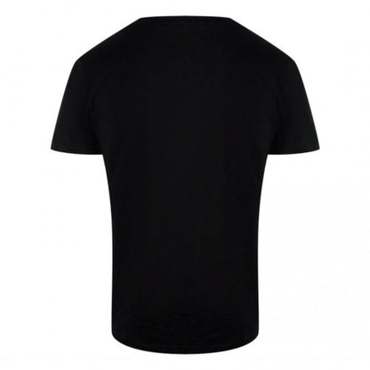 Front - Cavalli Class Mens Leopard Logo T-Shirt