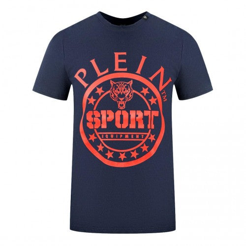 Front - Plein Sport Unisex Adult Circle Logo T-Shirt