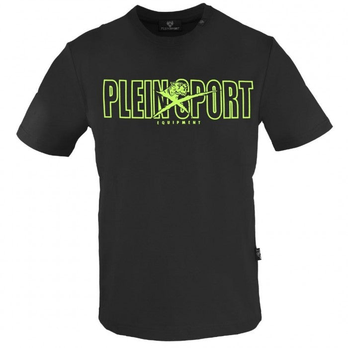 Front - Plein Sport Mens Large Logo T-Shirt