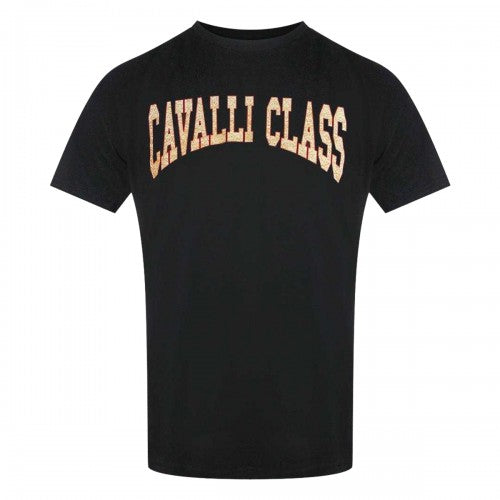 Front - Cavalli Class Mens Varsity Logo T-Shirt