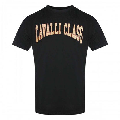 Front - Cavalli Class Mens Varsity Logo T-Shirt