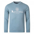 Front - Aquascutum Mens Big Logo Active Sweatshirt