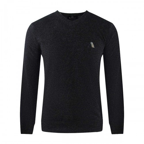 Front - Aquascutum Mens Logo Jumper