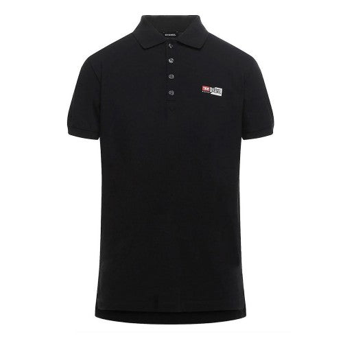 Front - Diesel Mens T-Weet Logo Polo Shirt