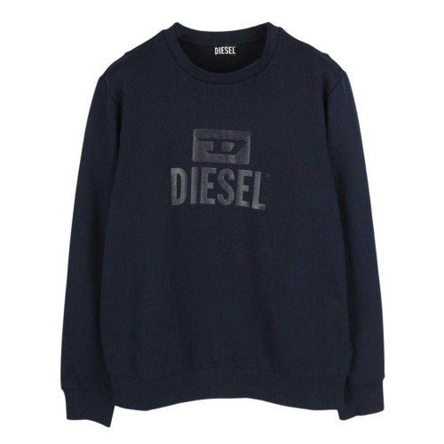 Front - Diesel Unisex Adult Monotone Logo Sweatshirt