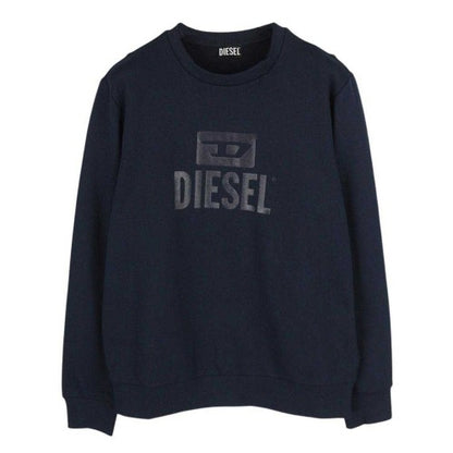 Front - Diesel Unisex Adult Monotone Logo Sweatshirt