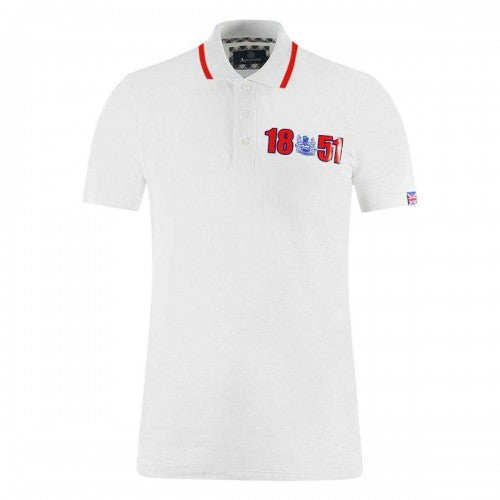 Front - Aquascutum Mens London 1851 Polo Shirt