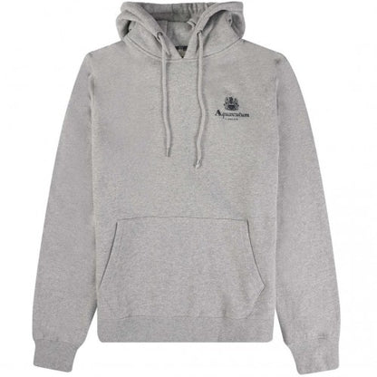Front - Aquascutum Mens Active Small Logo Hoodie