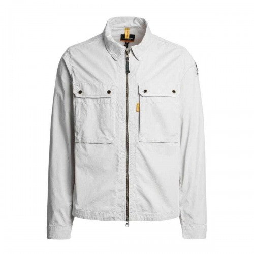 Front - Parajumpers Mens Tel Ghiacco Overshirt