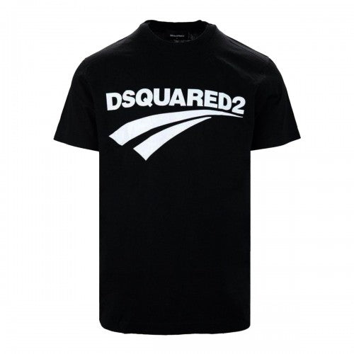 Front - DSquared2 Unisex Adult Logo Skinny T-Shirt