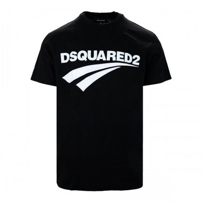 Front - DSquared2 Unisex Adult Logo Skinny T-Shirt