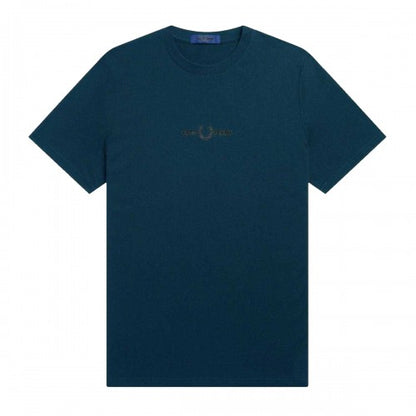 Front - Fred Perry Childrens/Kids Embroidered T-Shirt