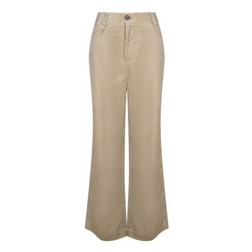 Front - Parajumpers Mens Lorenza Sun Kissed Corduroy Trousers