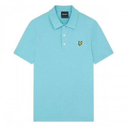 Front - Lyle & Scott Mens Chest Logo Branded Polo Shirt