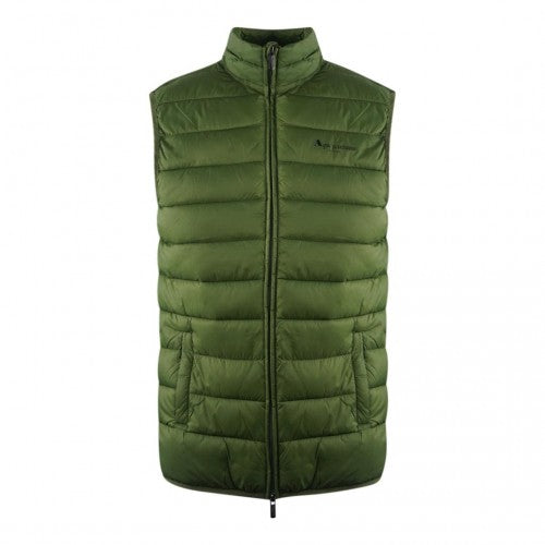 Front - Aquascutum Mens London Logo Gilet