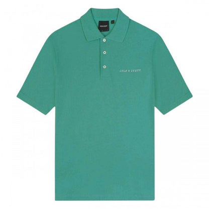 Front - Lyle & Scott Mens Embroidered Logo Polo Shirt