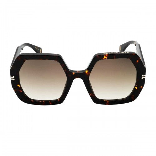 Front - Marc Jacobs Womens/Ladies Havana Thick Sunglasses