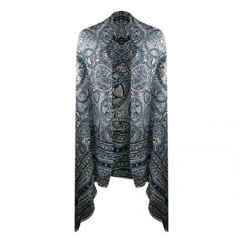 Front - Inoa Unisex Adult Jafari Rectangle Scarf