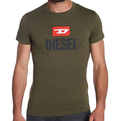 Front - Diesel Unisex Adult Logo T-Shirt