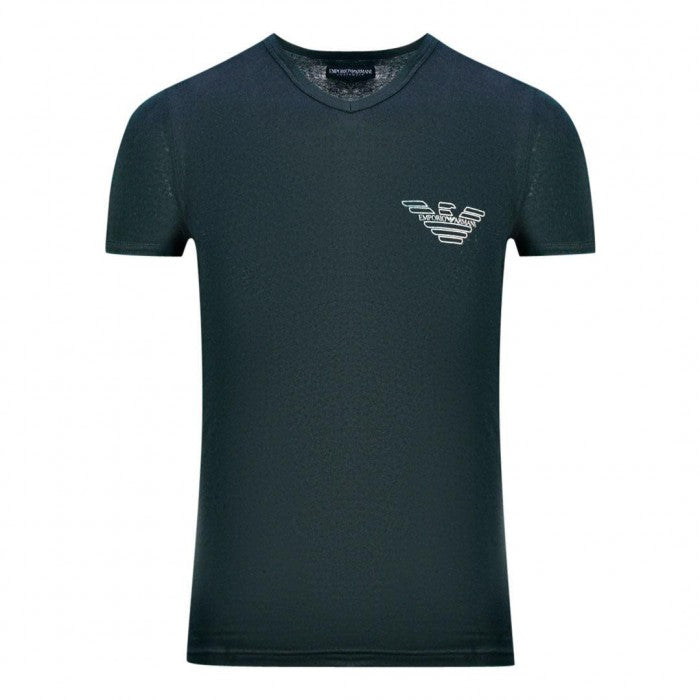 Front - Emporio Armani Mens Logo T-Shirt