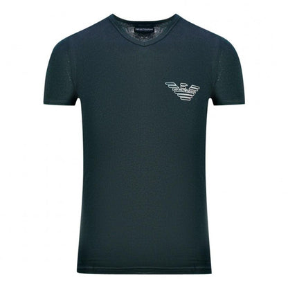Front - Emporio Armani Mens Logo T-Shirt