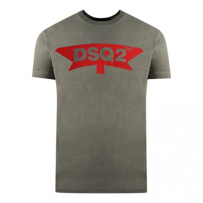Front - DSquared2 Mens Bold Logo T-Shirt