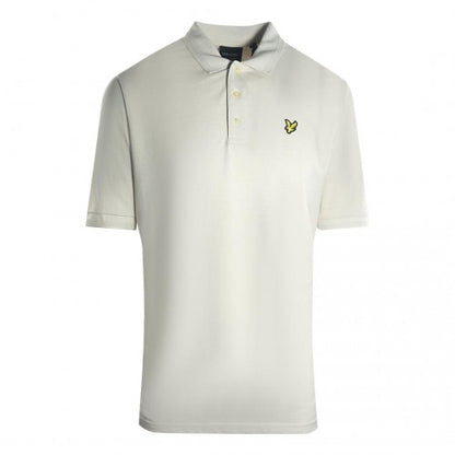 Front - Lyle & Scott Mens Textured Tipped Polo Shirt