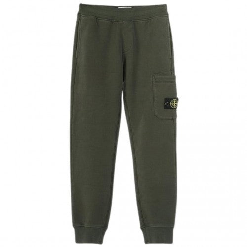 Front - Stone Island Childrens/Kids Patch Pocket Jogging Bottoms