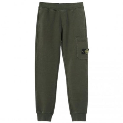 Front - Stone Island Childrens/Kids Patch Pocket Jogging Bottoms