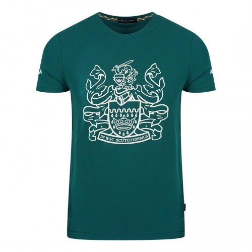 Front - Aquascutum Mens Aldis Logo T-Shirt