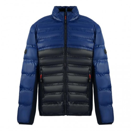 Front - Michael Kors Mens Penton Quilted Down Jacket