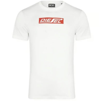 Front - Diesel Mens Arrow Logo T-Shirt
