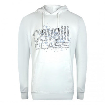 Front - Cavalli Class Mens Spray Logo Hoodie