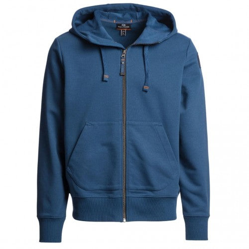 Front - Parajumpers Mens Charlie Easy Full Zip Hoodie