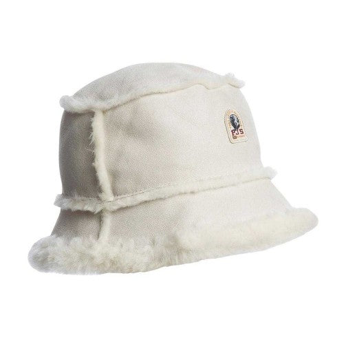 Front - Parajumpers Unisex Adult Shearling Bucket Hat