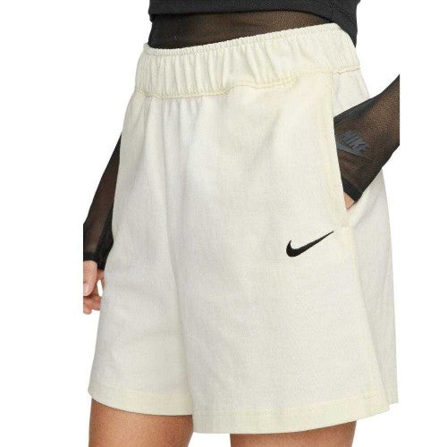Front - Nike Womens/Ladies Jersey High Rise Loose Fit Shorts