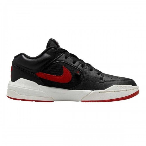 Front - Nike Womens/Ladies Jordan Stadium 90 Swoosh Leather Trainers