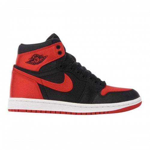 Front - Nike Unisex Adult Air Jordan 1 Leather High-top Trainers