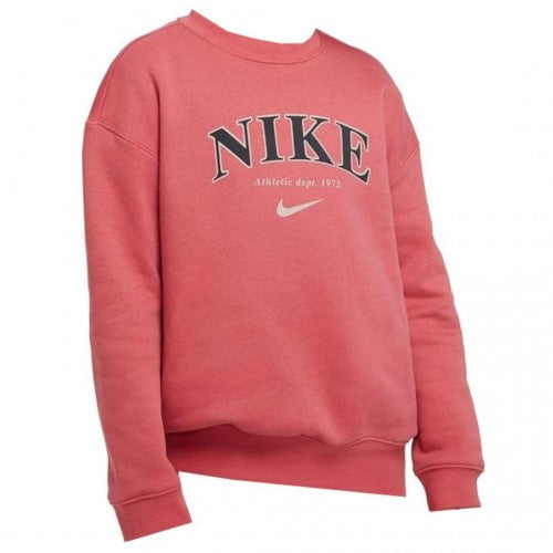 Front - Nike Mens Youth Swoosh Crew Neck Sweatshirt