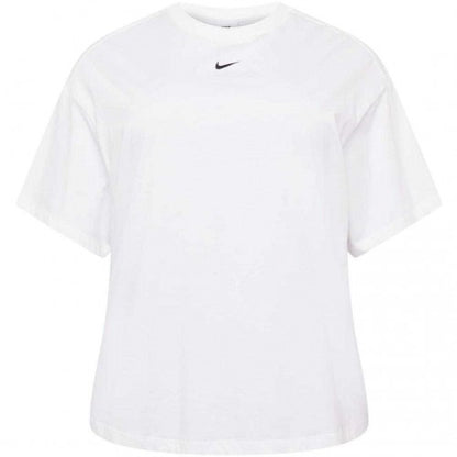 Front - Nike Womens/Ladies Small Logo Plus T-Shirt