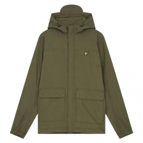 Front - Lyle & Scott Mens Hooded Jacket